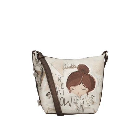Sac Bandoulière Trapèze Sophia en Synthétique