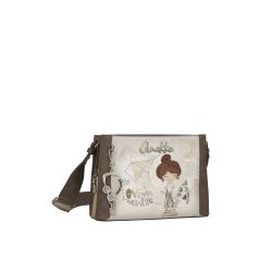 Sac Bandoulière Carré Sophia en Synthétique