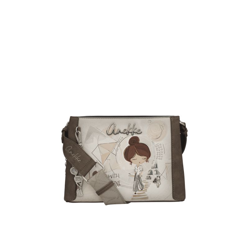 Sac Bandoulière Carré Sophia en Synthétique