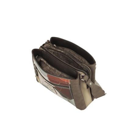 Sac Bandoulière Carré Sophia en Synthétique