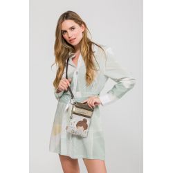 Mini Pochette Bandoulière Sophia en Synthétique