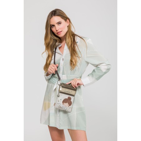 Mini Pochette Bandoulière Sophia en Synthétique