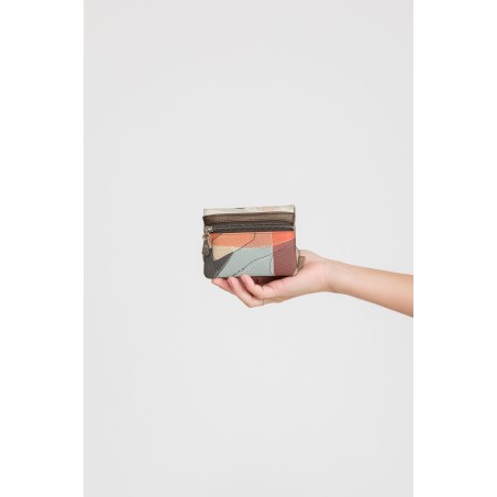 Mini Porte-Monnaie à Rabat Sophia en Synthétique
