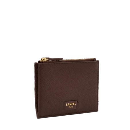 Porte-Cartes Zippé L avec Gousset Ninon en Cuir