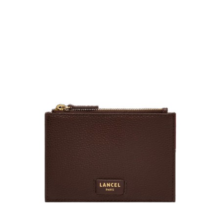 Porte-Cartes Zippé L avec Gousset Ninon en Cuir