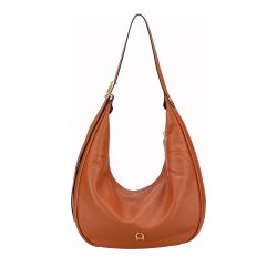 Sac Epaule demi-lune Camille en Cuir