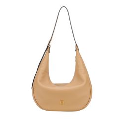 Sac Epaule demi-lune Camille en Cuir