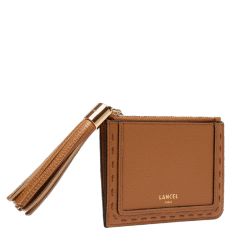 Porte-Cartes Zippé L avec Gousset Premier Flirt en Cuir