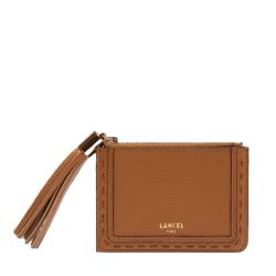 Porte-Cartes Zippé L avec Gousset Premier Flirt en Cuir