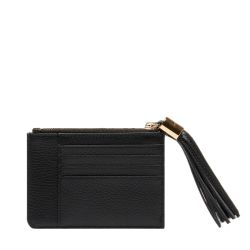 Porte-Cartes Zippé L avec Gousset Premier Flirt en Cuir