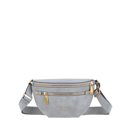 Sac banane croûte de cuir Madelena -