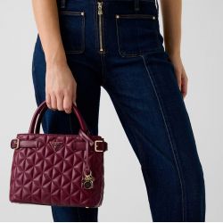 Mini Sac à Main Matelassé Paisleigh en Synthétique