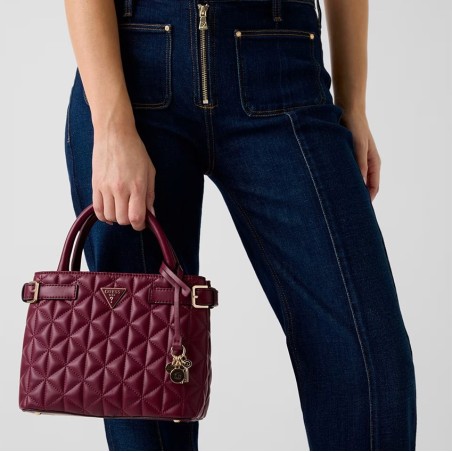 Mini Sac à Main Matelassé Paisleigh en Synthétique