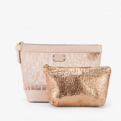 Trousse à Maquillage Sharlie Rose en Synthétique