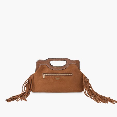 Mini Sac Shopping Sammy à Franges en Synthétique