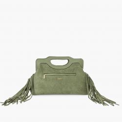 Mini Sac Shopping Sammy à Franges en Synthétique