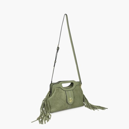 Mini Sac Shopping Sammy à Franges en Synthétique