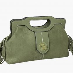 Mini Sac Shopping Sammy à Franges en Synthétique