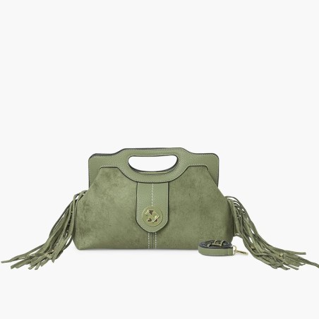 Mini Sac Shopping Sammy à Franges en Synthétique