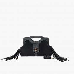 Mini Sac Shopping Sammy à Franges en Synthétique