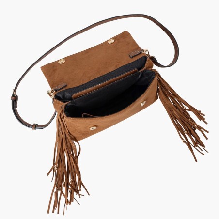 Sac Porté Epaule Sammy à Franges en Synthétique