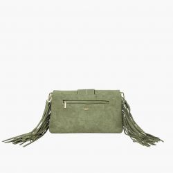 Sac Porté Epaule Sammy à Franges en Synthétique