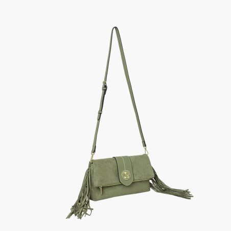 Sac Porté Epaule Sammy à Franges en Synthétique