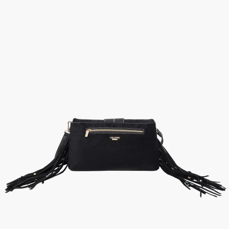 Sac Porté Epaule Sammy à Franges en Synthétique