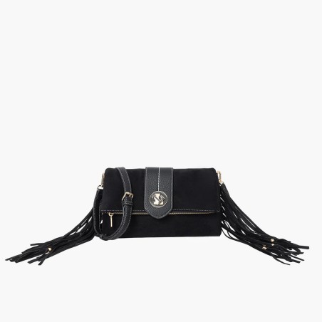 Sac Porté Epaule Sammy à Franges en Synthétique
