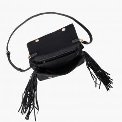 Sac Porté Epaule Sammy à Franges en Synthétique
