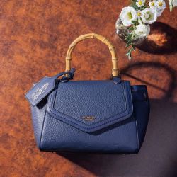 Sac à Main à Rabat Sham en Synthétique