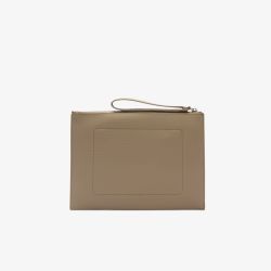 Pochette Zippée Anna en Synthétique - Lacoste