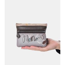 Mini Porte-Monnaie à Rabat Real en Synthétique