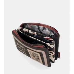 Porte-Monnaie 3 Compartiments Mademoiselleen Synthétique