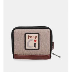 Petit Portefeuille Mademoiselle en Synthétique