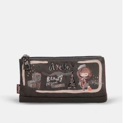 Grand Portefeuille Souple Mademoiselle en Synthétique