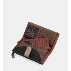 Grand Portefeuille Souple Mademoiselle en Synthétique