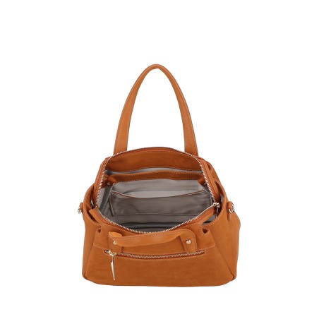 Sac à Main Trapèze Elsa en Cuir