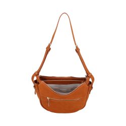 Sac Porté Epaule Demi- Lune Elsa en Cuir