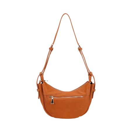 Sac Porté Epaule Demi- Lune Elsa en Cuir