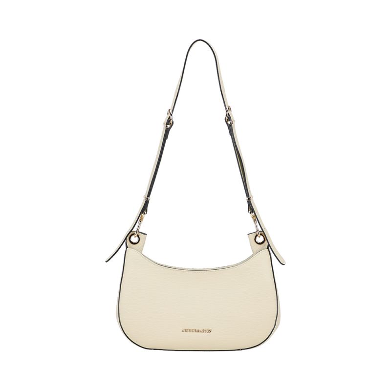 Sac Porté Epaule Demi-Lune Nora en Cuir