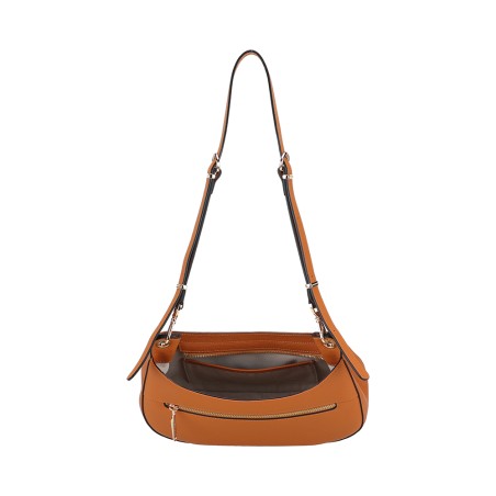 Sac Porté Epaule Demi-Lune Nora en Cuir