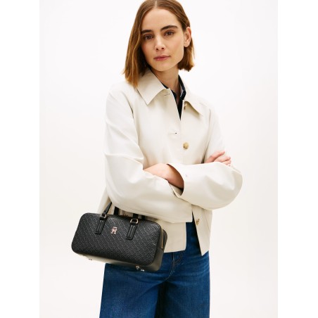 Sac bandoulière à monogramme TH