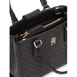 Cabas bandoulière à monogramme TH