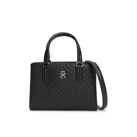Cabas bandoulière à monogramme TH