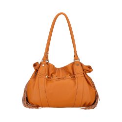 Sac Epaule L Camille à Franges en Cuir