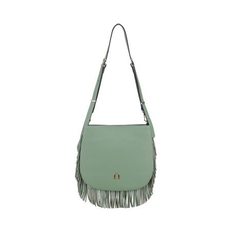 Sac Epaule Bandoulière Camille à Franges en Cuir