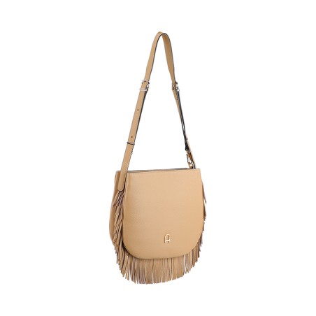 Sac Epaule Bandoulière Camille à Franges en Cuir