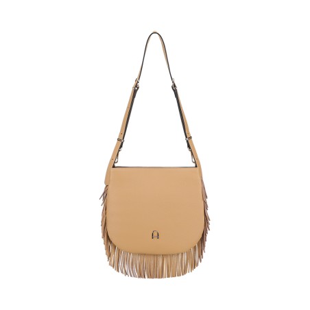 Sac Epaule Bandoulière Camille à Franges en Cuir