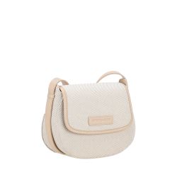 Sac Bandoulière à Rabat Rosa en toile